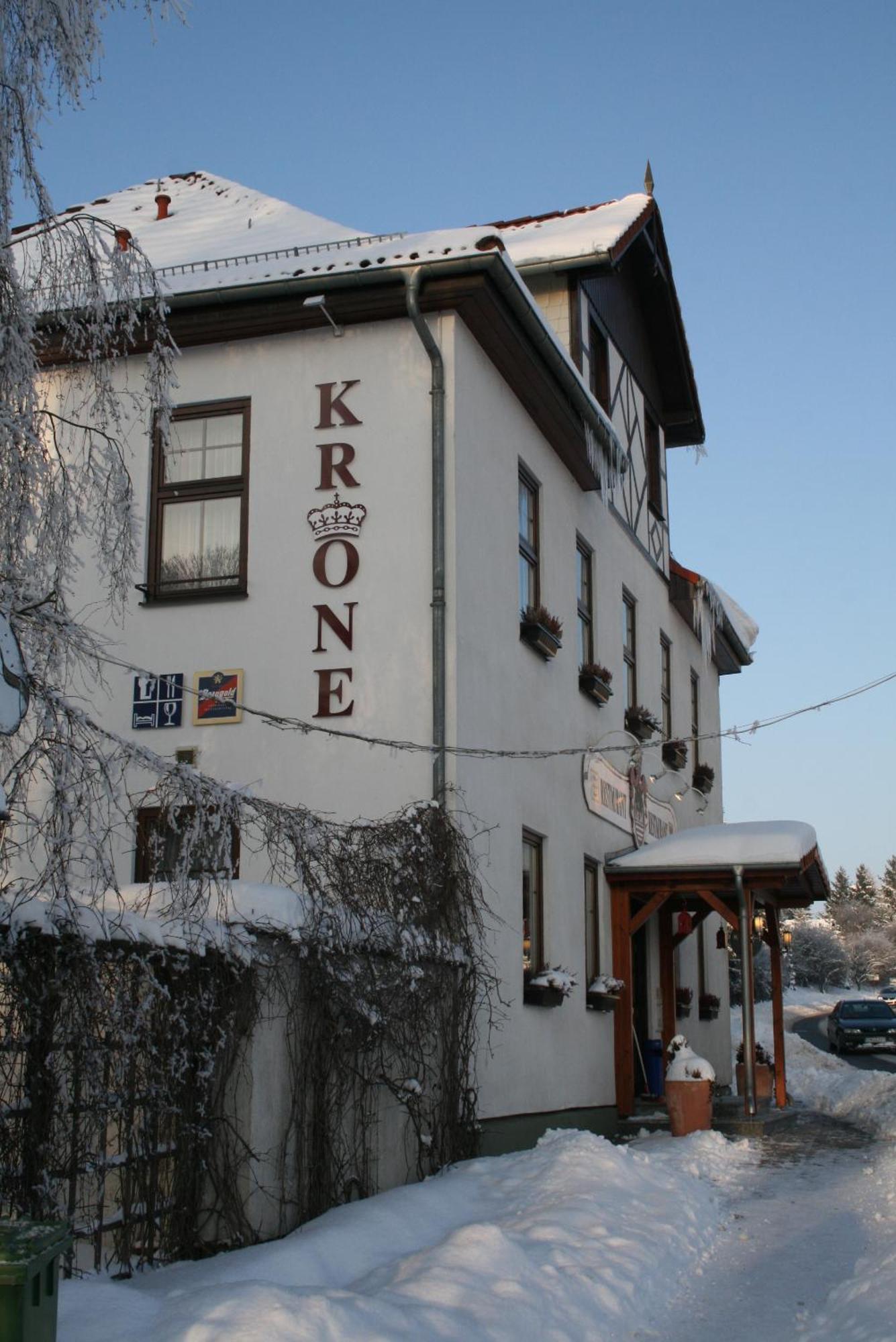 Landgasthof & Hotel Krone Eischleben Ichtershausen Ngoại thất bức ảnh