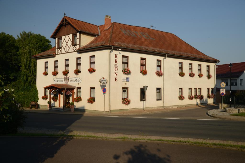 Landgasthof & Hotel Krone Eischleben Ichtershausen Ngoại thất bức ảnh