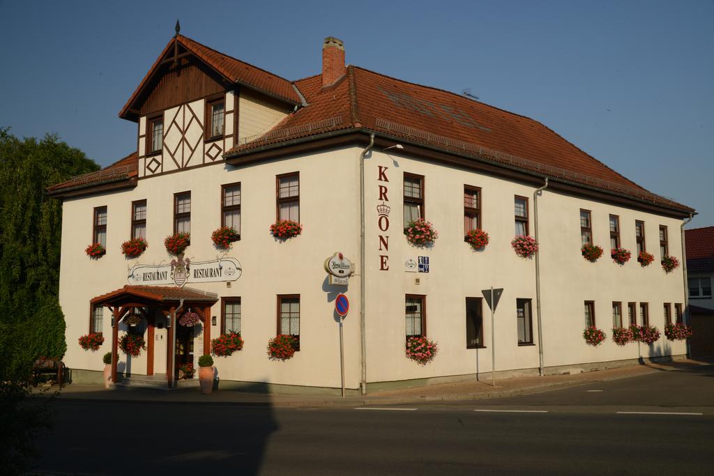 Landgasthof & Hotel Krone Eischleben Ichtershausen Ngoại thất bức ảnh