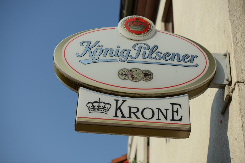 Landgasthof & Hotel Krone Eischleben Ichtershausen Ngoại thất bức ảnh