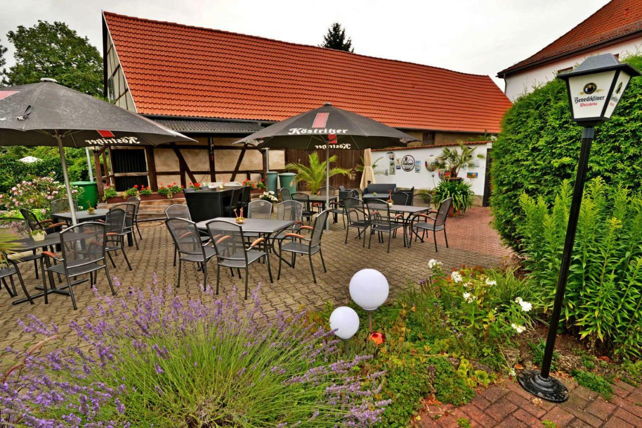 Landgasthof & Hotel Krone Eischleben Ichtershausen Ngoại thất bức ảnh